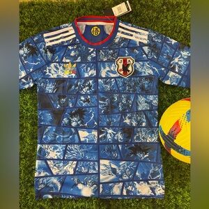 🚨Fathers day sale RARE🚨 Japan Dragonball soccer jersey